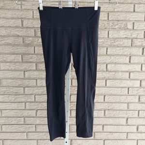 Athleta Black Athletic Leggings Small TALL EUC